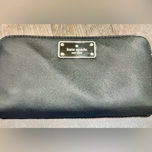 Kate Spade ♠️ Black Nylon Wallet